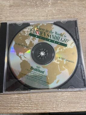Where In The World Is Carmen Sandiego Deluxe Computer PC CD-ROM Game 1992